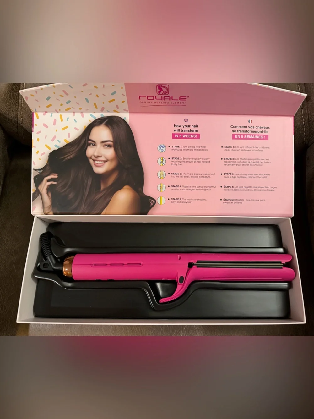 Sweet Lollipop Pink Hair Styling Tool by Royale